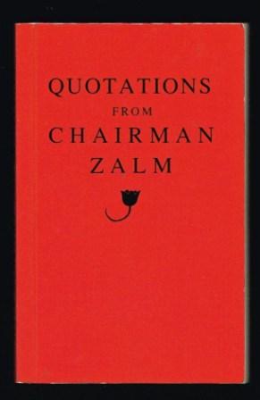 Quotations from Chairman Zalm Image for Quotations from Chairman Zalm