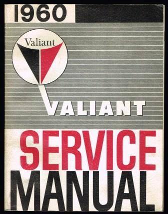 Image for 1960 Valiant Service Manual