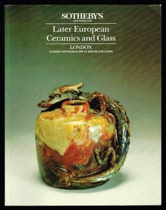 Image for Later European Ceramics and Glass