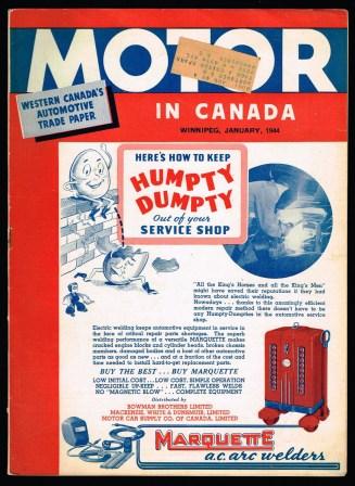 Image for Motor in Canada, Western Canada's Automotive Trade Paper: January, 1944