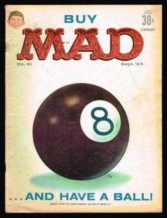 Image for Mad; Number 81, September, 1963