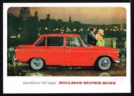 Image for Powerful New '1725' Engine Hillman Super Minx