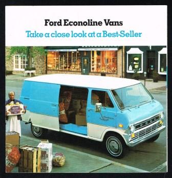 Image for Ford Econoline Vans: Take a Close Look at a Best-Seller; 1974