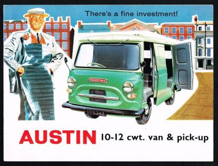 Image for Austin 10-12 Cwt. Van & Pick-up; There's a Fine Investment!