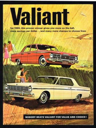 Image for Valiant for 1965; Nobody Beats Valiant for Value and Choice