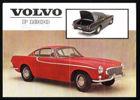 Image for Volvo P 1800: 1962 Auto Sales Literature