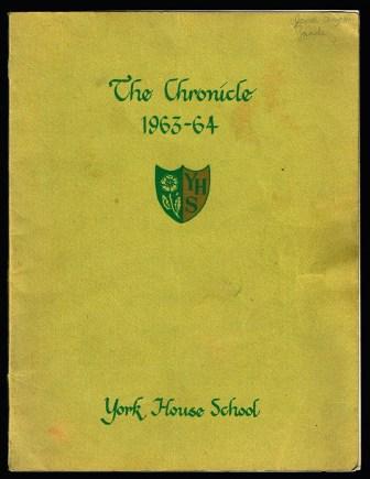 Image for The Chronicle; York House School 1963-64