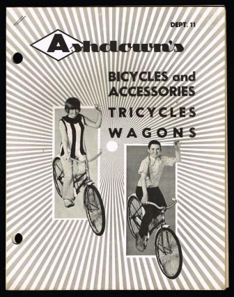 Image for Bicycles and Accessories Catalog from Ashdown's of Winnipeg, 1968