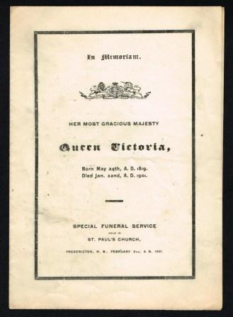 Image for In Memorium; Her Most Gracious Majesty Queen Victoria, 1819-1901