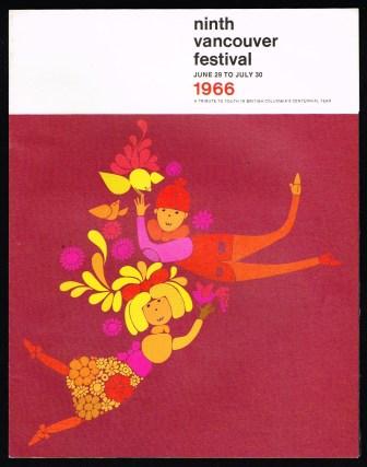 Image for Ninth Annual Vancouver International Festival 1966; Souvenir Program