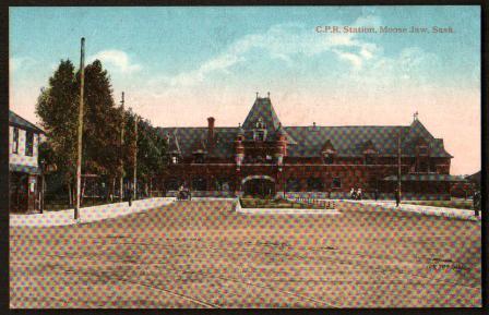 Image for C. P. R. Station, Moose Jaw, Saskatchewan