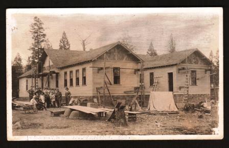 Image for Building the Hospital at Invermere, BC: 1914