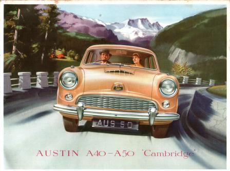 Image for Austin A40 - A50 'Cambridge': North American Sales Brochure