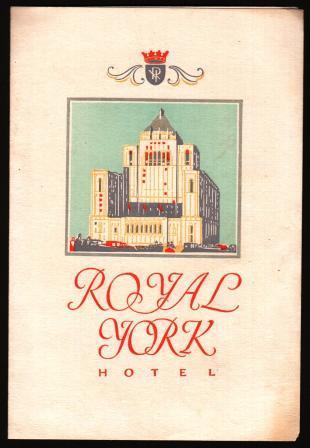 Image for Concert Program for a Recital at the Royal York Hotel, Toronto, 1929
