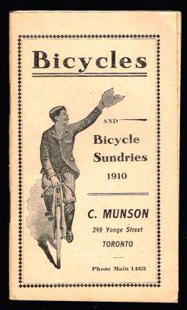 Image for Bicycles and Bicycle Sundries, 1910
