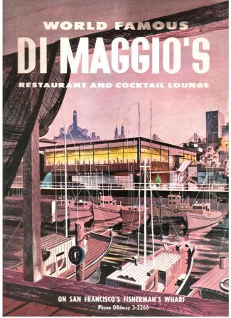 Image for World Famous Di Maggio's Restaurant and Cocktail Lounge Menu, 1959