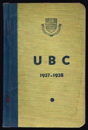 Image for The University of British Columbia Student Handbook, 1937-1938