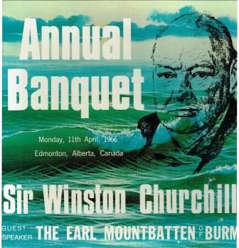 Image for Annual Banquet of the Sir Winston Churchill Society, 1966