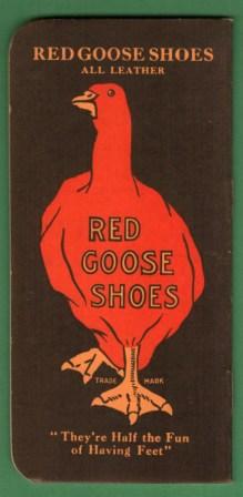 Image for Complimentary Advertising Notebook from Red Goose Shoes
